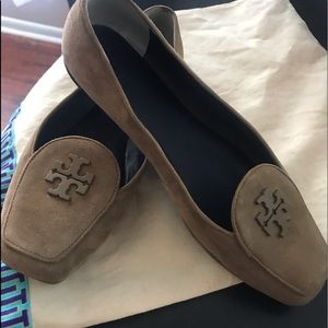 Tory Burch Fitz Suede Loafers
